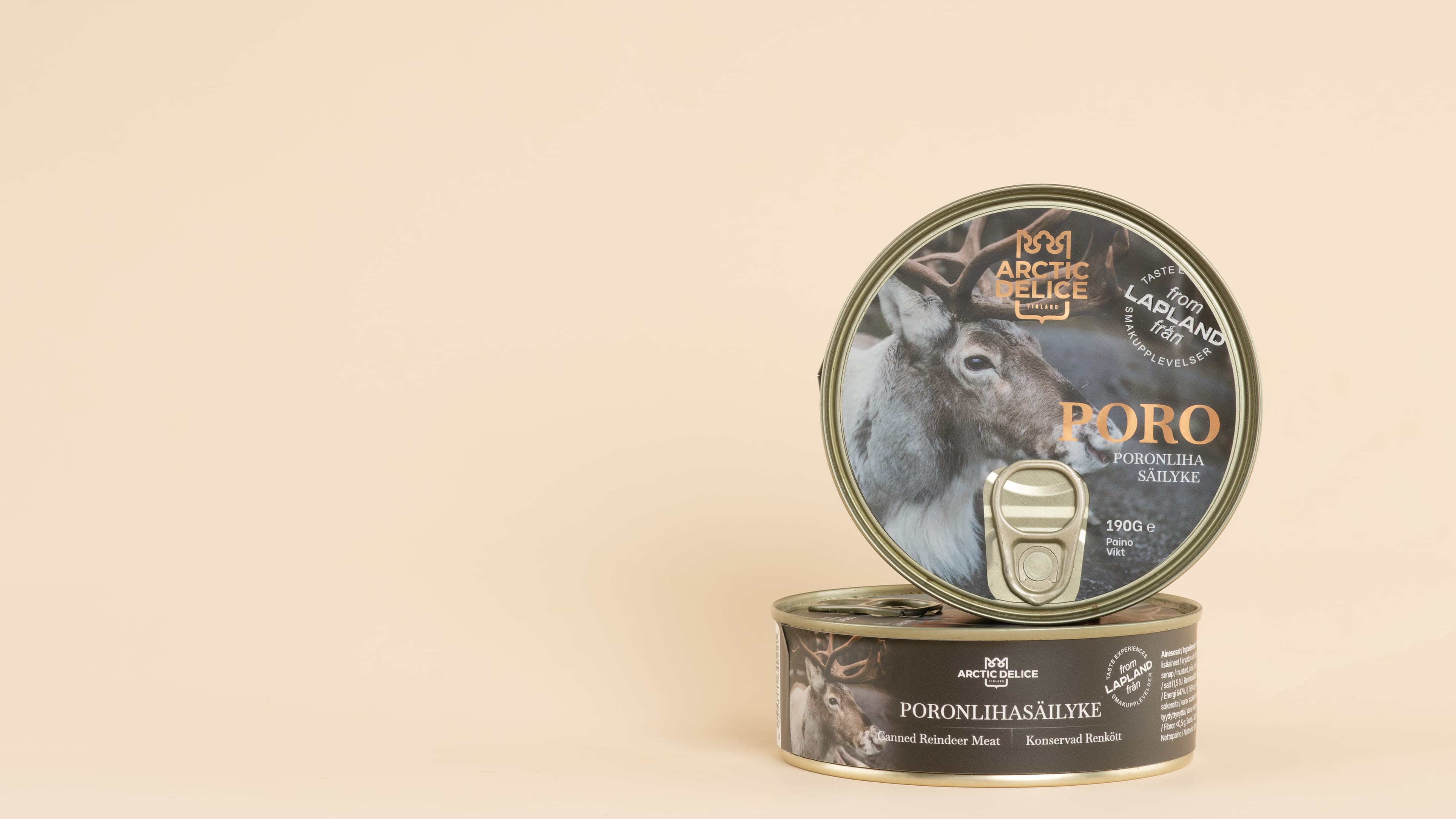 Canned Reindeer Meat