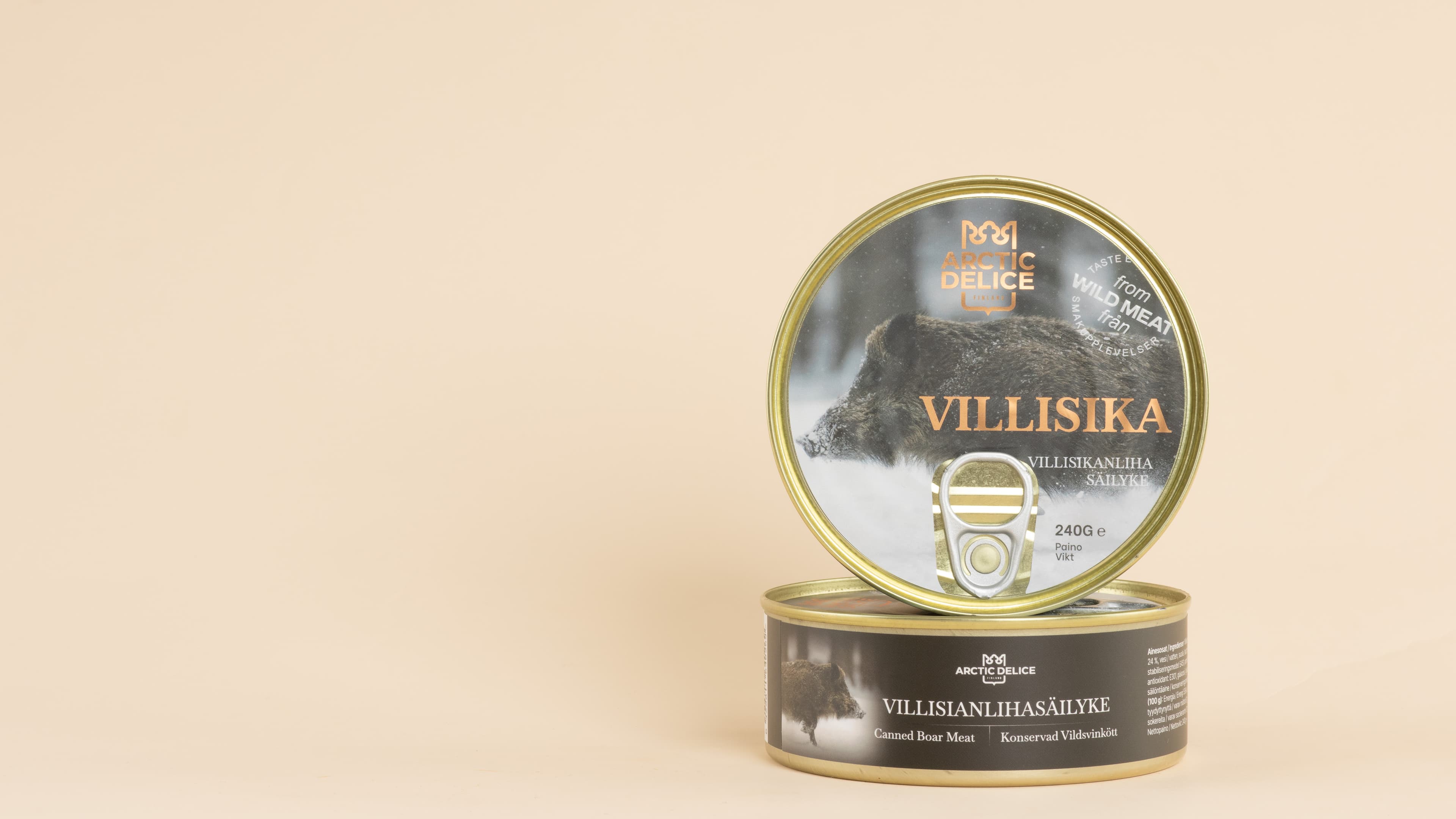 Canned Wild Boar Meat