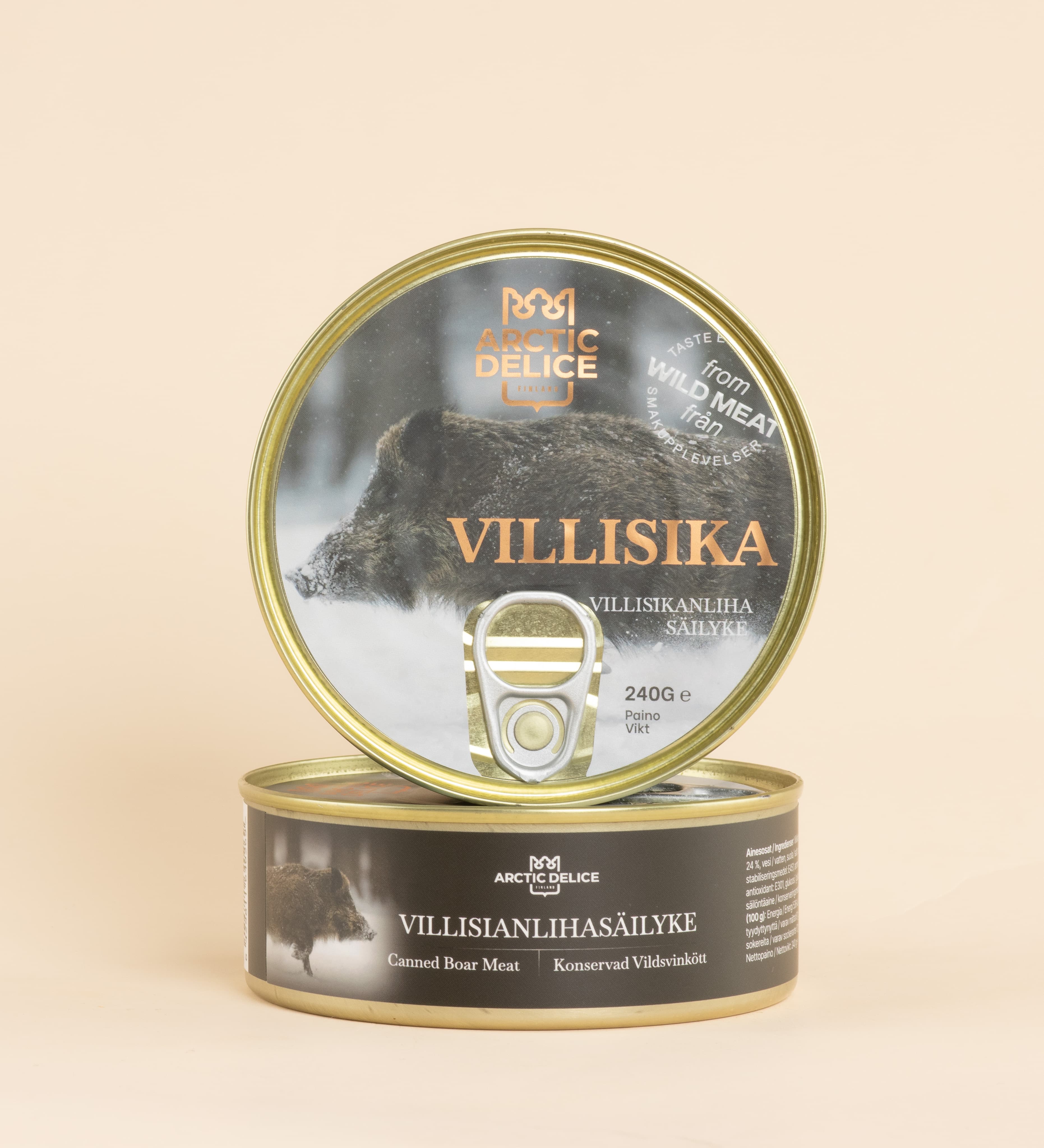 Canned Wild Boar Meat