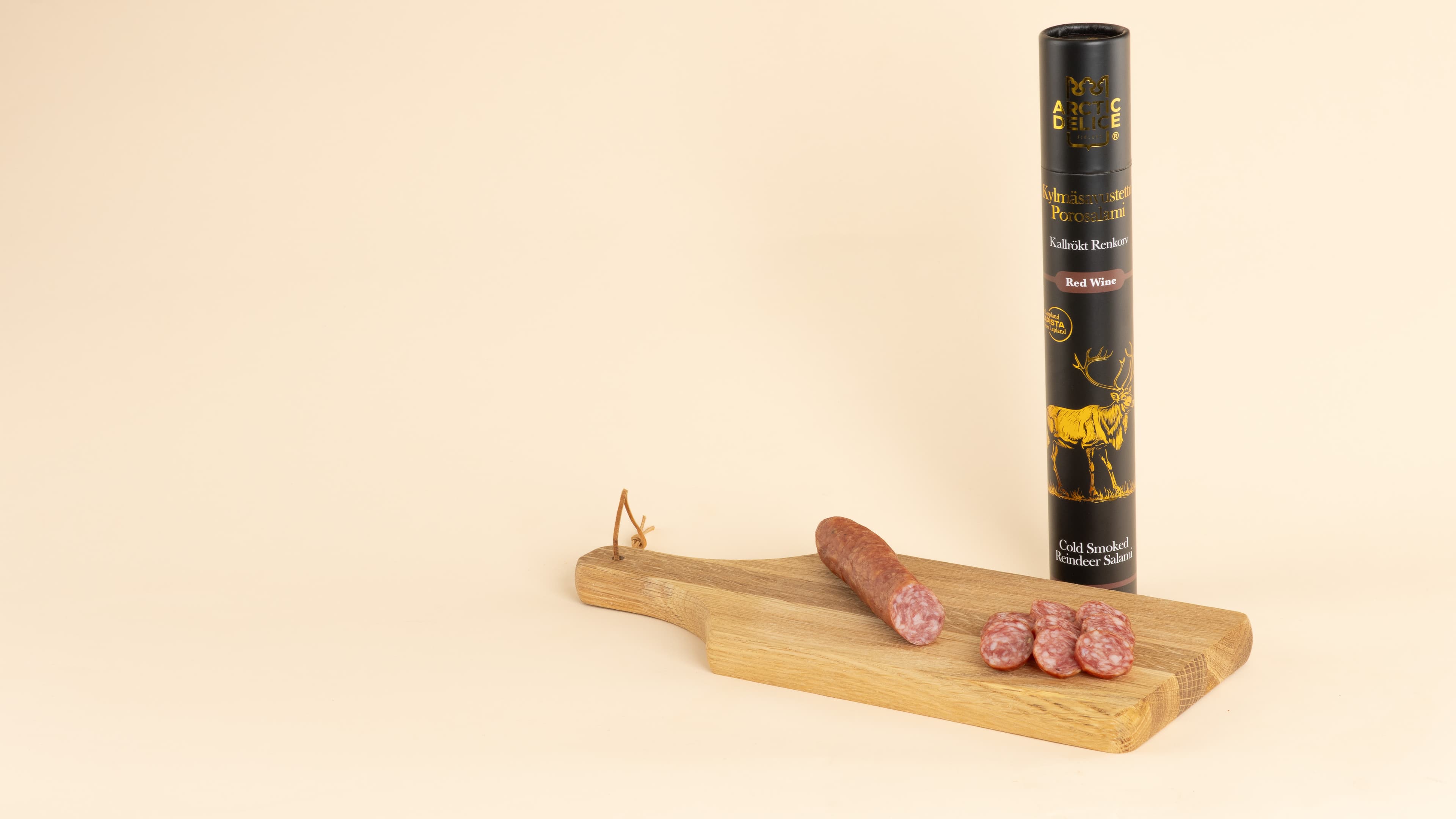 Salsiccia di Renna — Vino Rosso