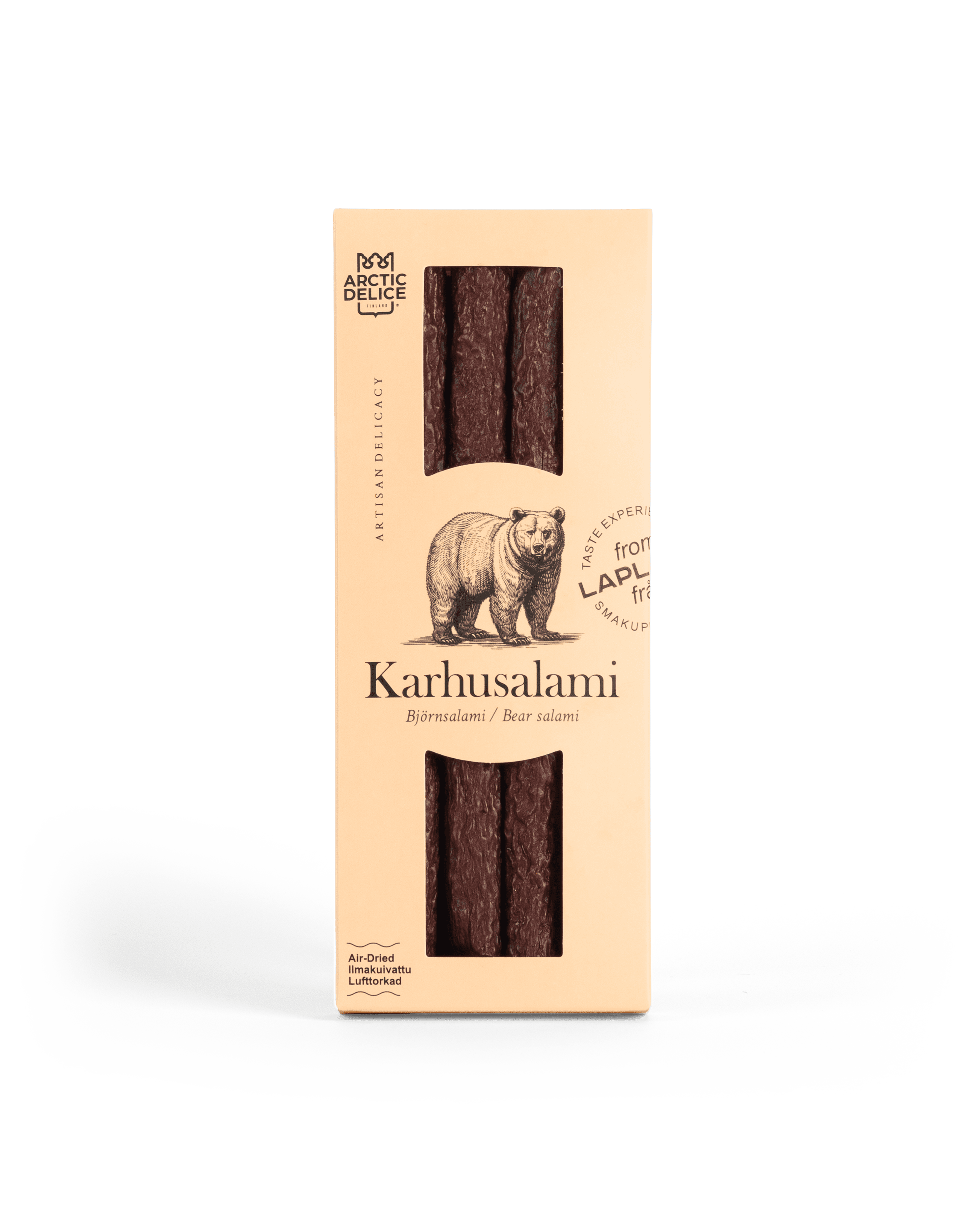 Saucisson de ours séché à l'air