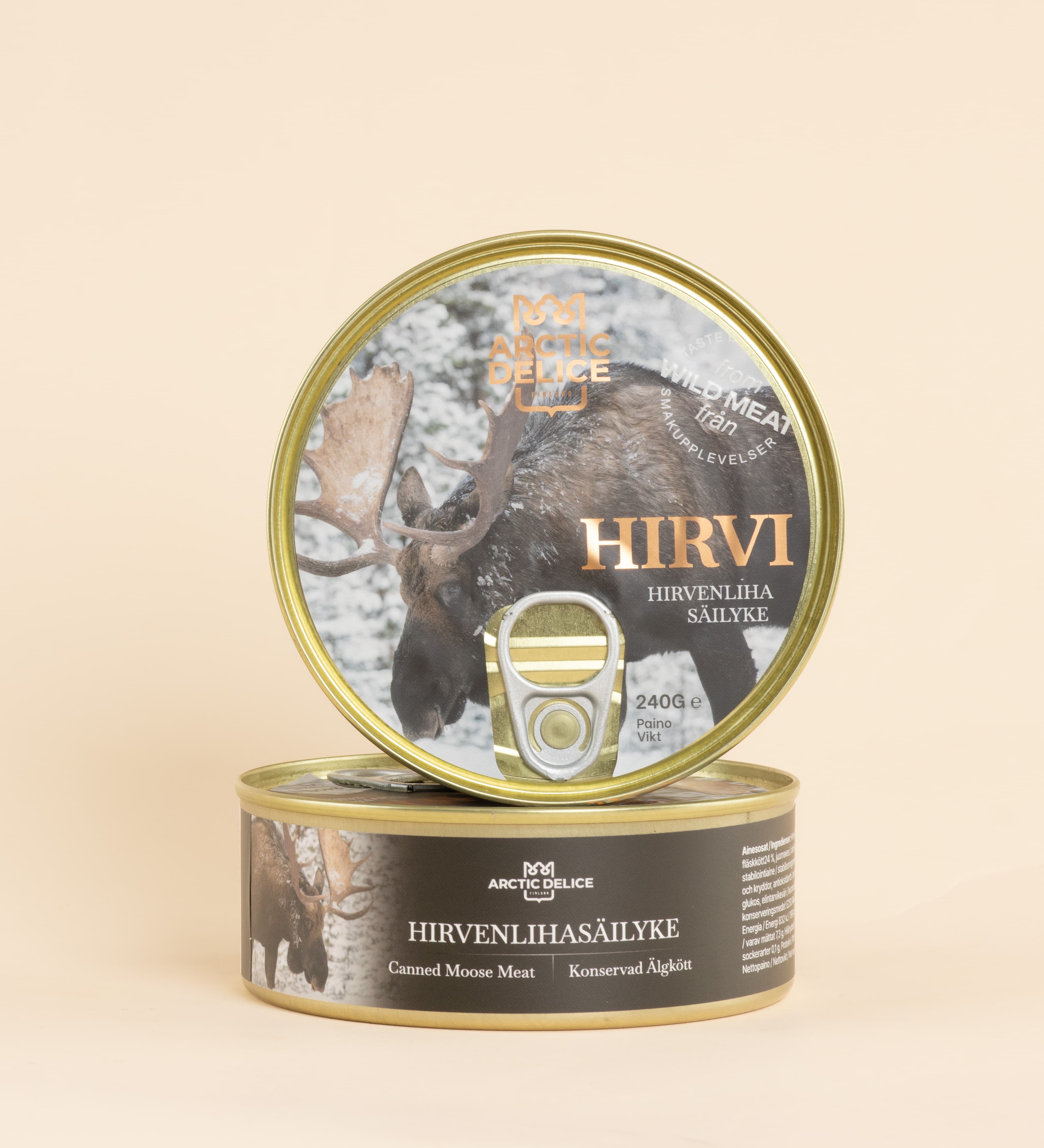 Canned Moose Meat - main