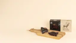 Kalt geräuchertes Rentierherz