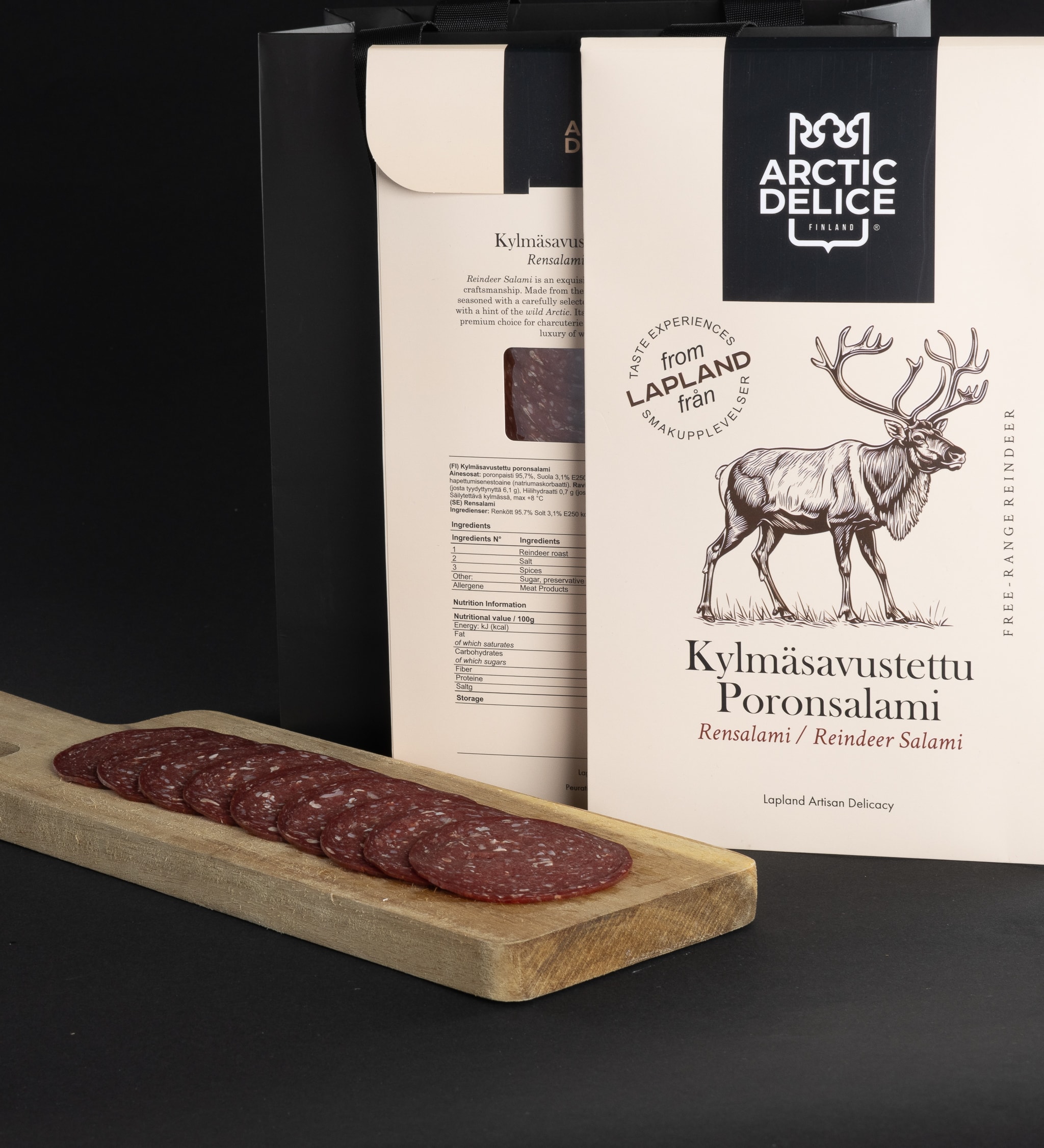 Renkött Tryffelsalami Skivor - main