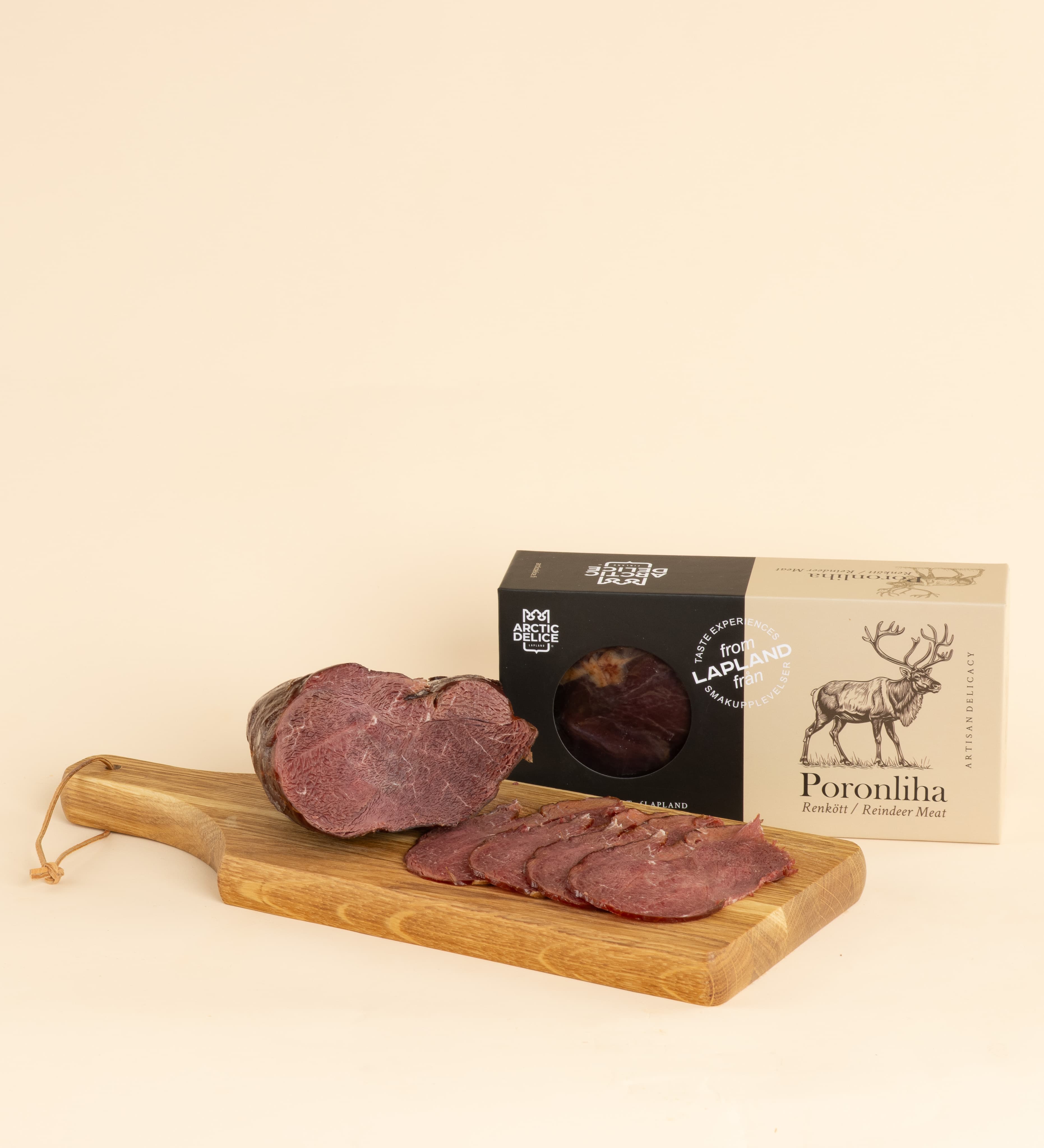 Hot Smoked Reindeer Roast - main