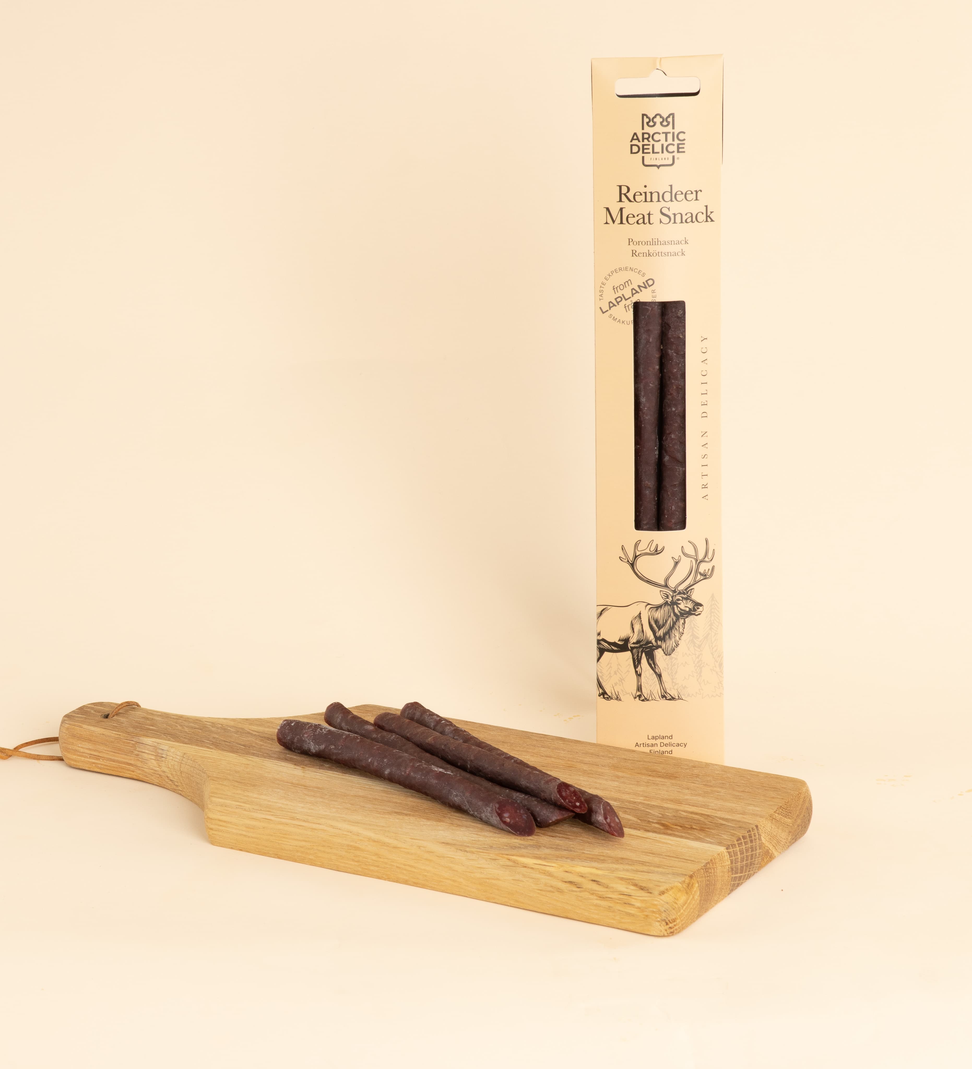 Reindeer Salami Snack - main